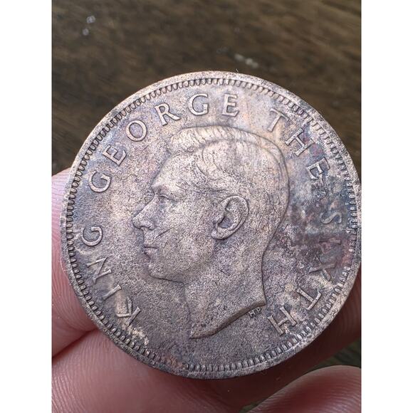 1952 New Zealand One 1 Penny Tui Bird Coin VF+ 13 - Picture 13 of 16